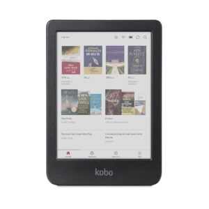 Kobo Clara Colour | eReader | 6" Glare-Free Colour E Ink Display | Dark Mode Option | Waterproof | Audiobooks | 16GB of Storage | Black